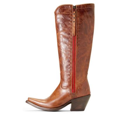 Ariat Giselle Koyu Kahverengi Western Csizma Bayan (37844-576)